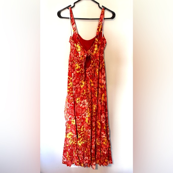 Fun Floral Summer Dress sz M - Picture 4 of 8